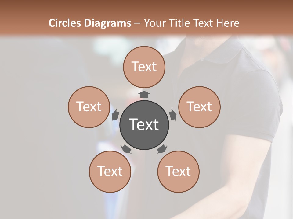 Driver Male Automobile PowerPoint Template