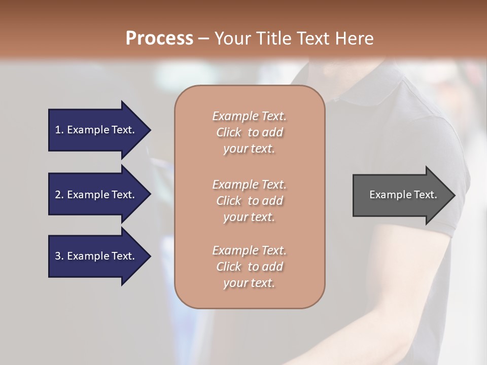 Driver Male Automobile PowerPoint Template