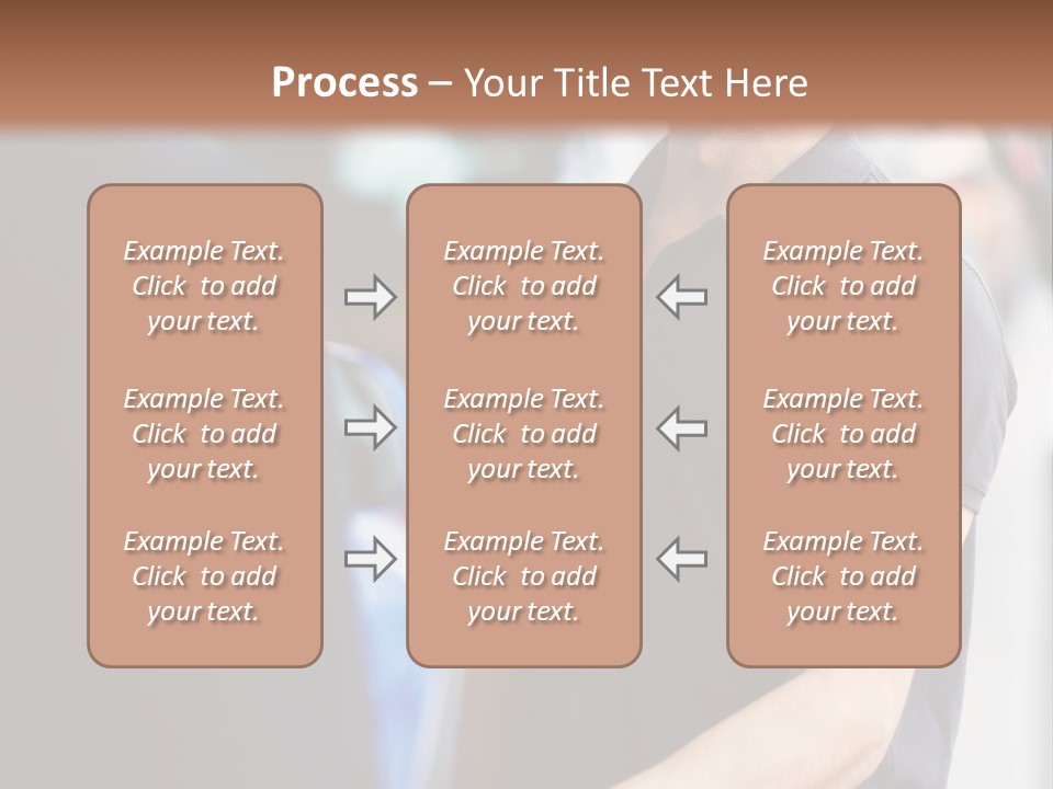 Driver Male Automobile PowerPoint Template
