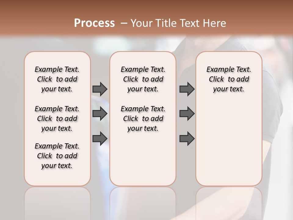 Driver Male Automobile PowerPoint Template