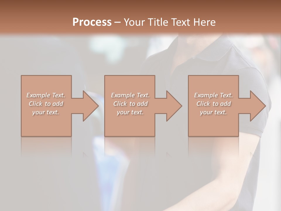 Driver Male Automobile PowerPoint Template