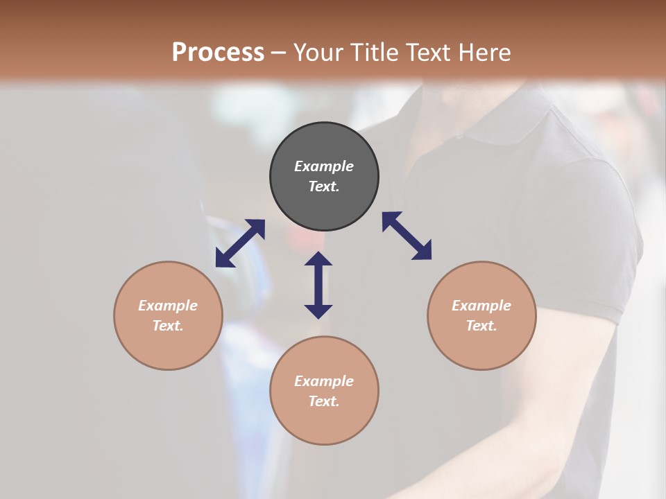 Driver Male Automobile PowerPoint Template