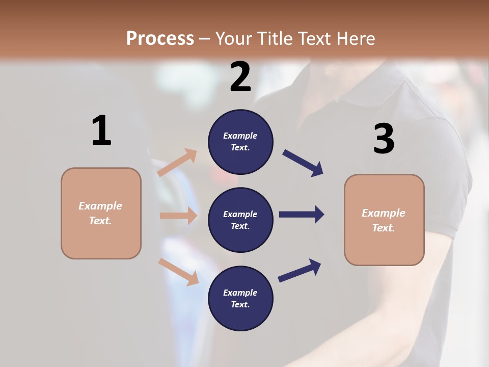 Driver Male Automobile PowerPoint Template