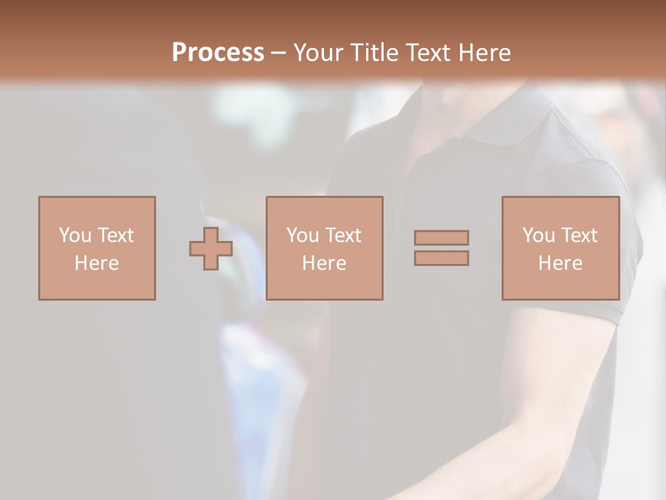 Driver Male Automobile PowerPoint Template