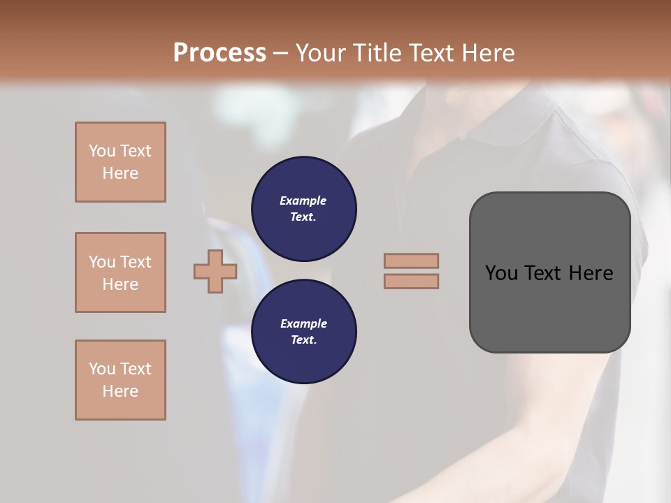 Driver Male Automobile PowerPoint Template