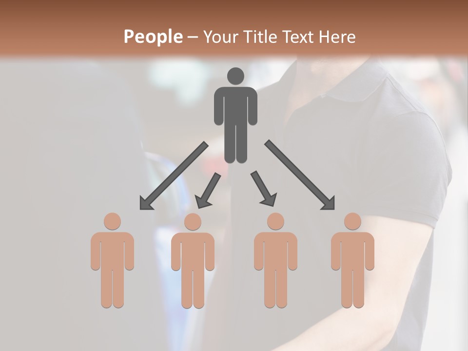 Driver Male Automobile PowerPoint Template