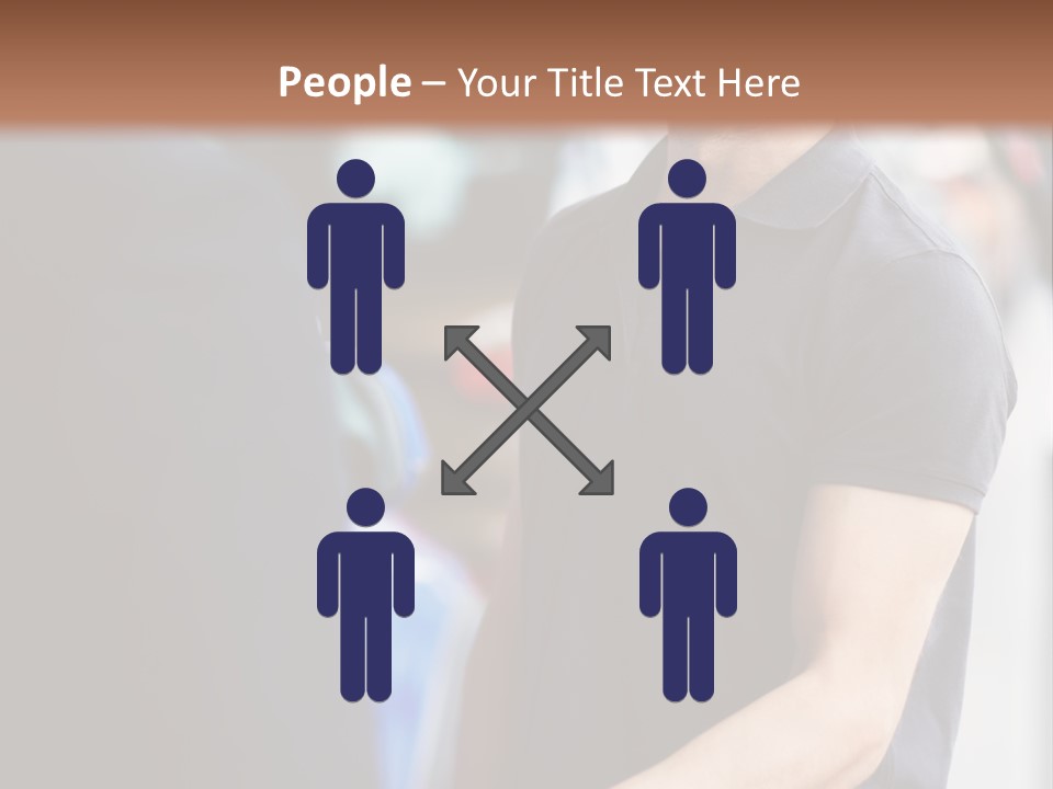 Driver Male Automobile PowerPoint Template