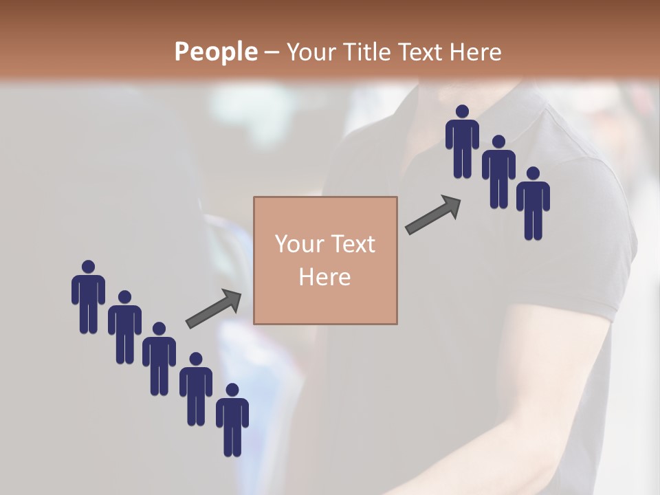 Driver Male Automobile PowerPoint Template