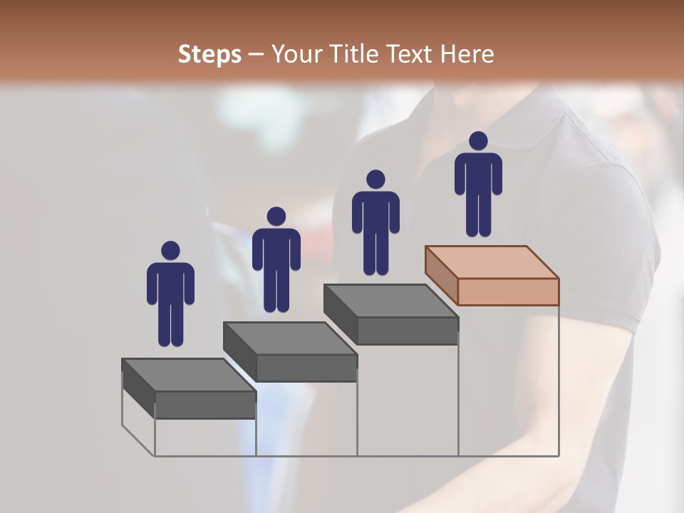 Driver Male Automobile PowerPoint Template