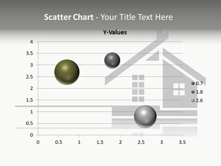 A Black And White House On A White Background PowerPoint Template