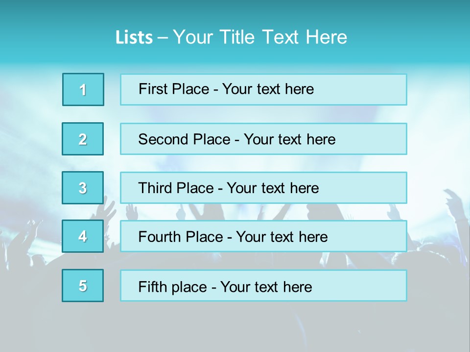 Job Read Finger PowerPoint Template
