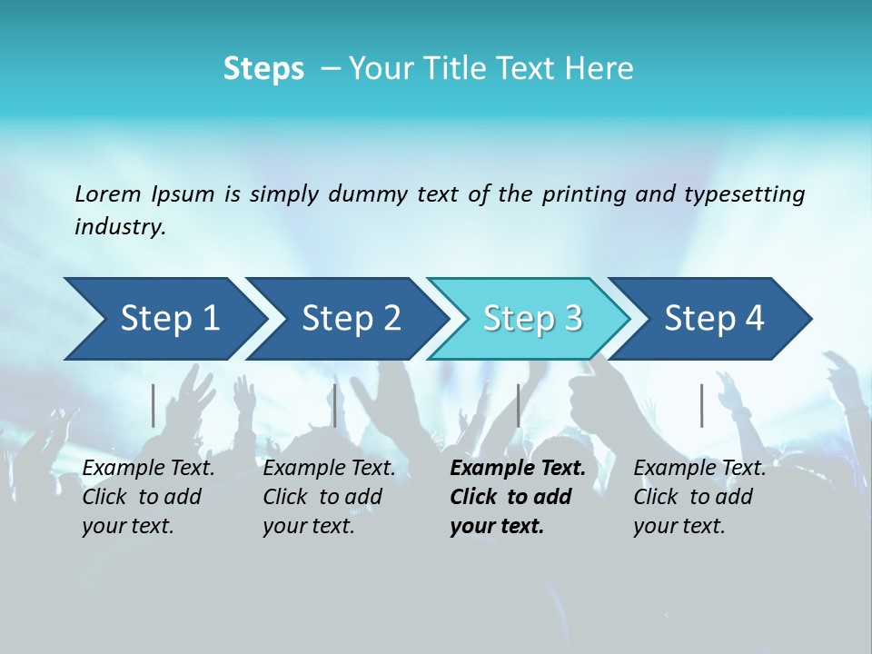 Job Read Finger PowerPoint Template