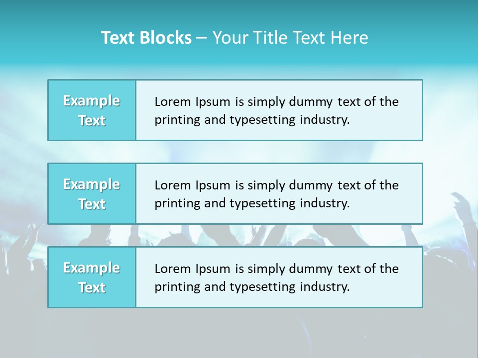 Job Read Finger PowerPoint Template