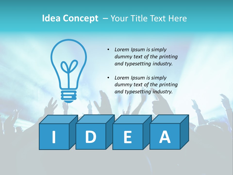 Job Read Finger PowerPoint Template