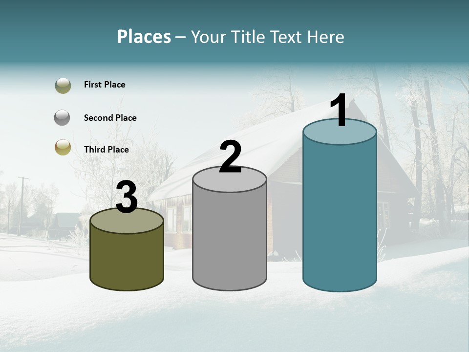 Season Nobody Village PowerPoint Template