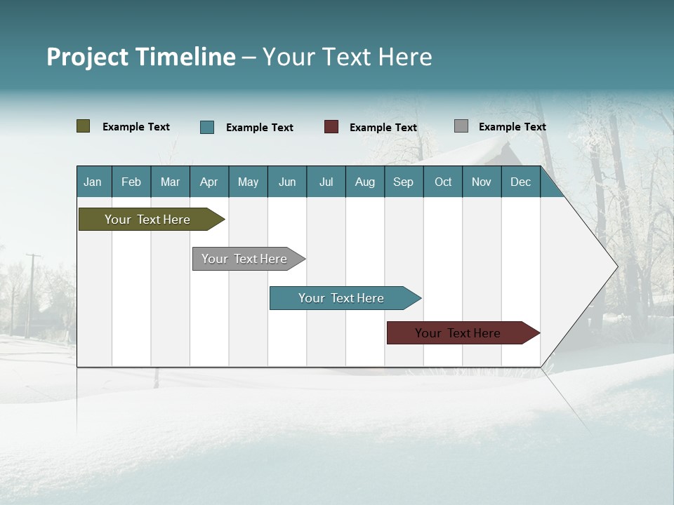 Season Nobody Village PowerPoint Template