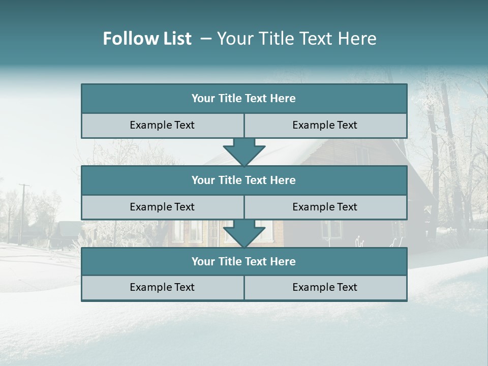 Season Nobody Village PowerPoint Template