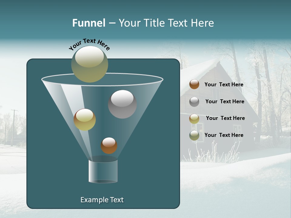 Season Nobody Village PowerPoint Template
