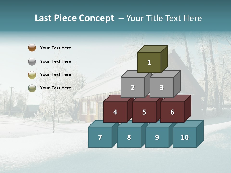 Season Nobody Village PowerPoint Template