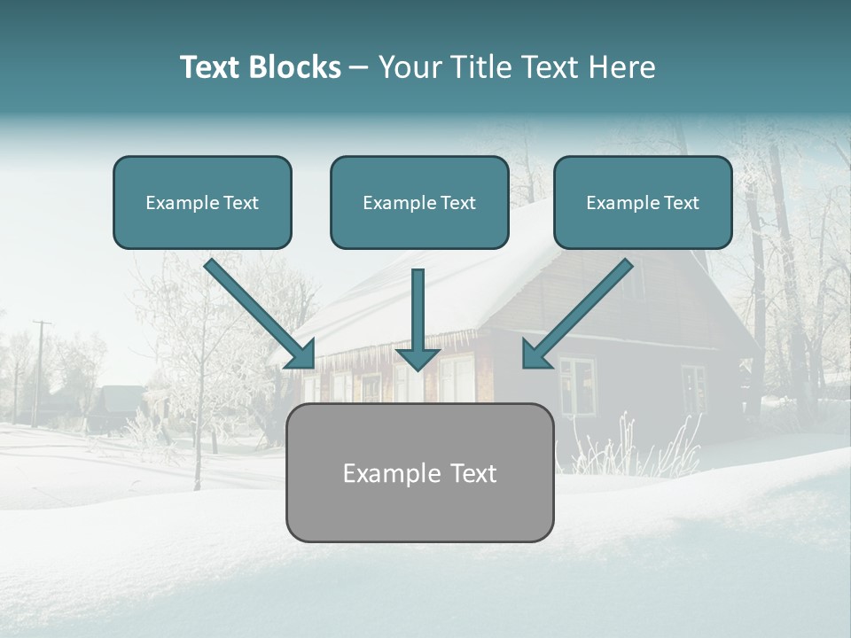 Season Nobody Village PowerPoint Template