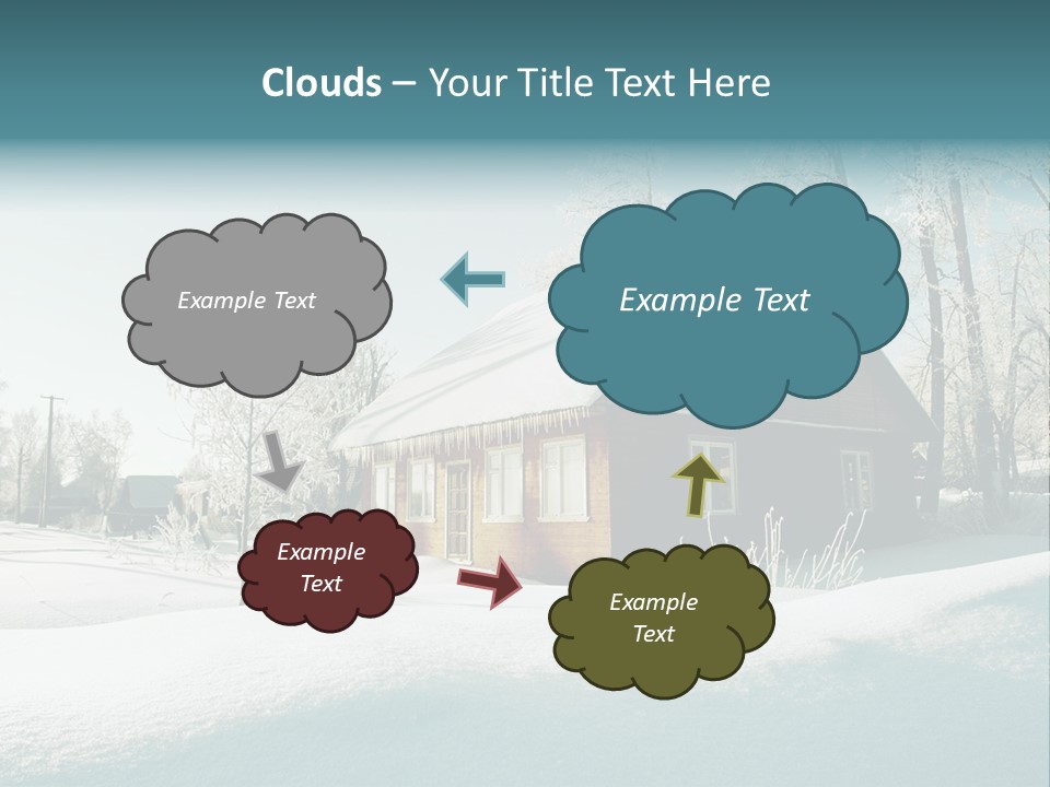 Season Nobody Village PowerPoint Template