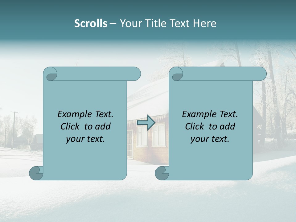 Season Nobody Village PowerPoint Template