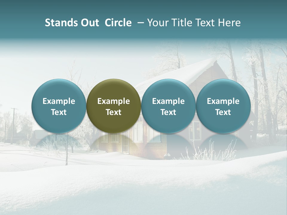 Season Nobody Village PowerPoint Template