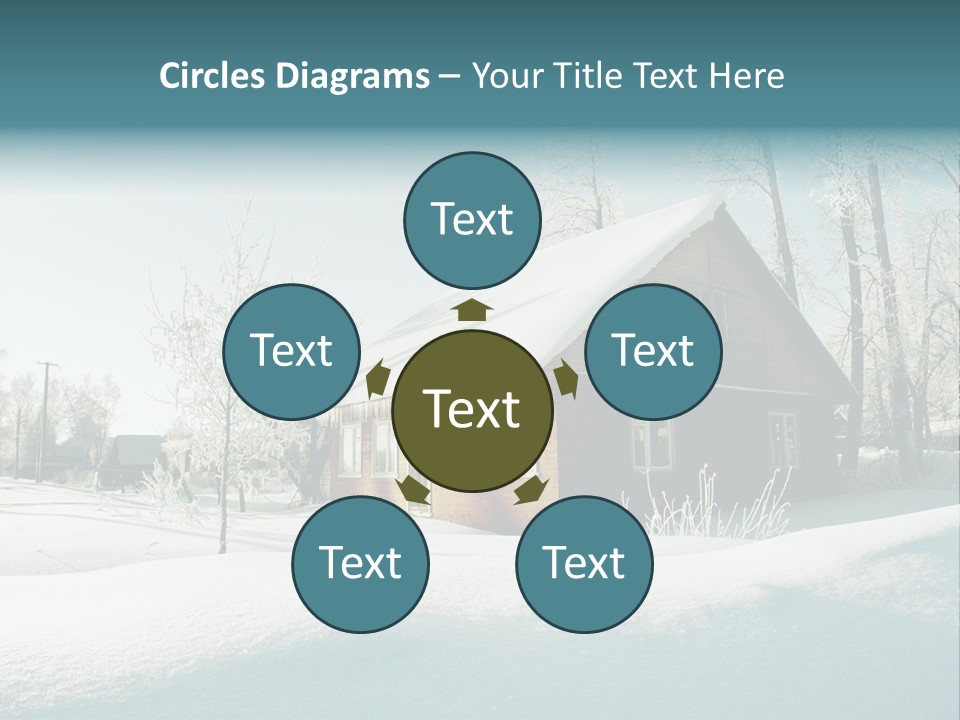 Season Nobody Village PowerPoint Template