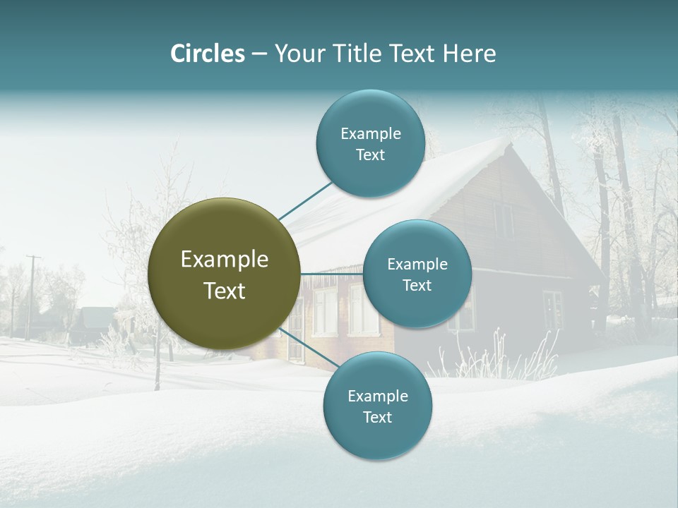 Season Nobody Village PowerPoint Template