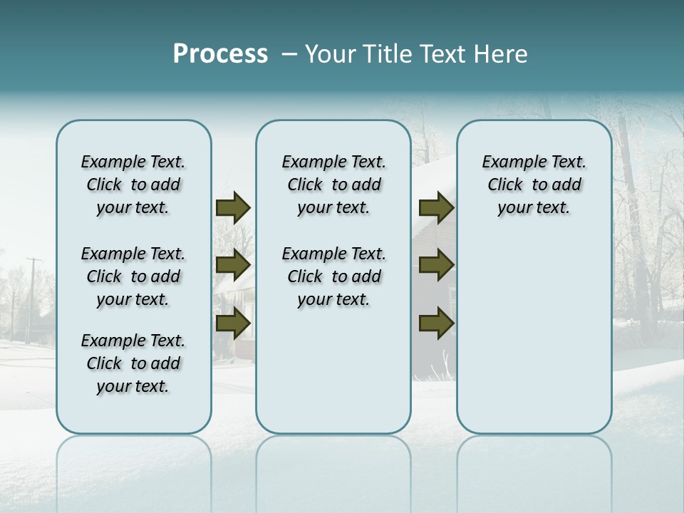Season Nobody Village PowerPoint Template