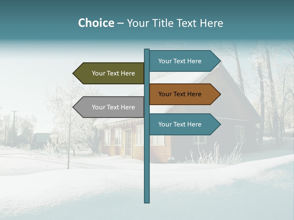 Season Nobody Village PowerPoint Template