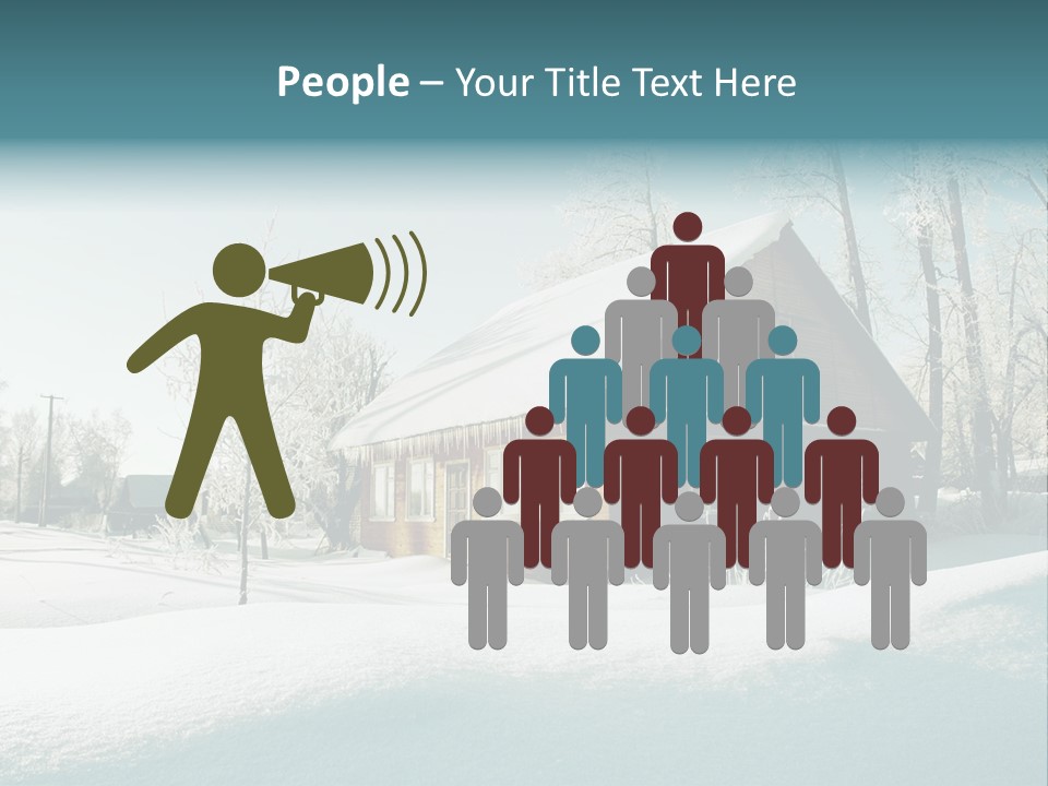 Season Nobody Village PowerPoint Template