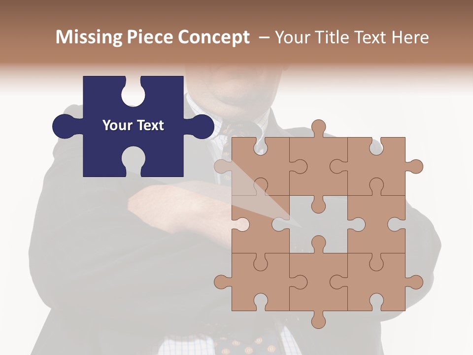 Blocking Displease Emotion PowerPoint Template