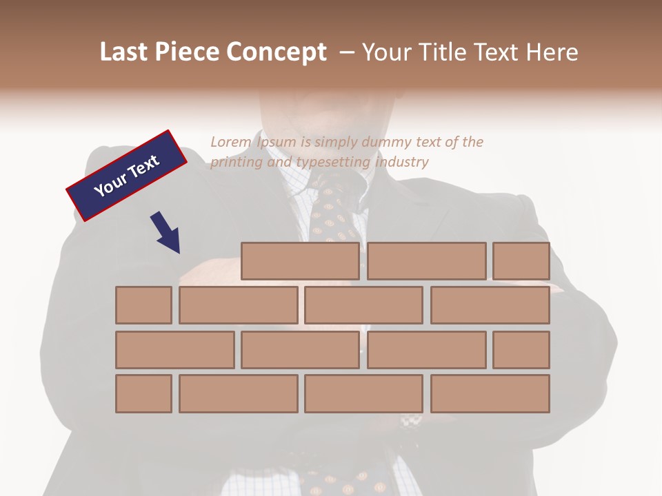 Blocking Displease Emotion PowerPoint Template