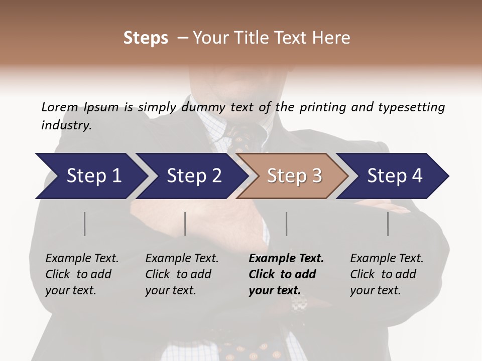 Blocking Displease Emotion PowerPoint Template