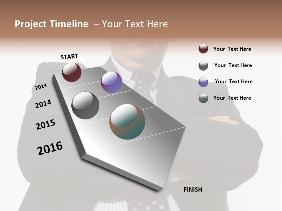 Blocking Displease Emotion PowerPoint Template
