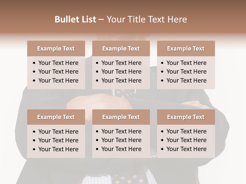 Blocking Displease Emotion PowerPoint Template