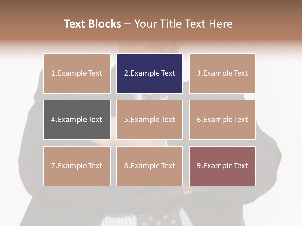 Blocking Displease Emotion PowerPoint Template