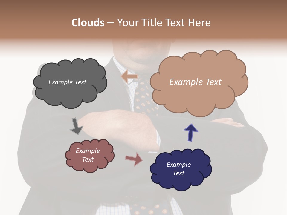 Blocking Displease Emotion PowerPoint Template