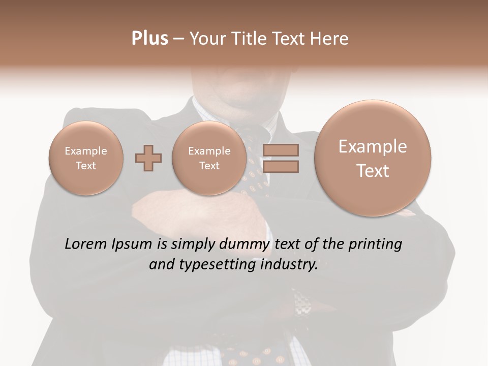 Blocking Displease Emotion PowerPoint Template