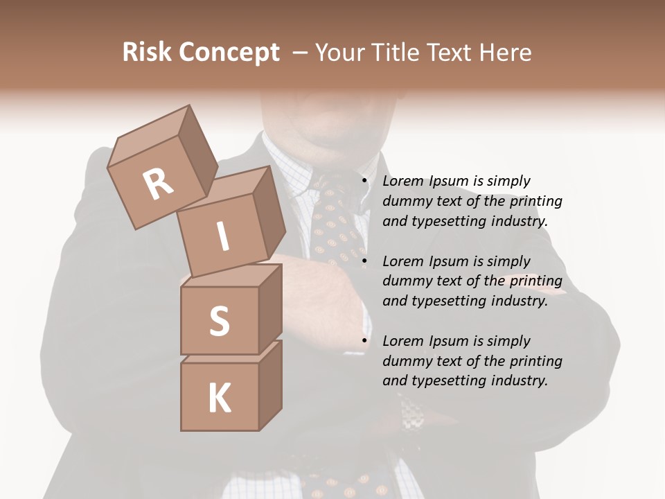 Blocking Displease Emotion PowerPoint Template