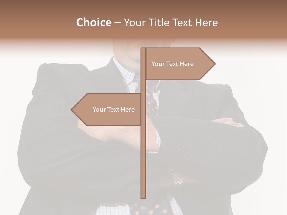 Blocking Displease Emotion PowerPoint Template