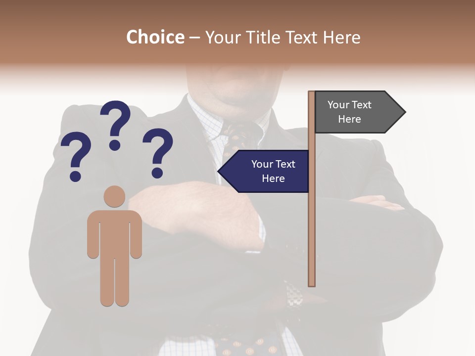 Blocking Displease Emotion PowerPoint Template