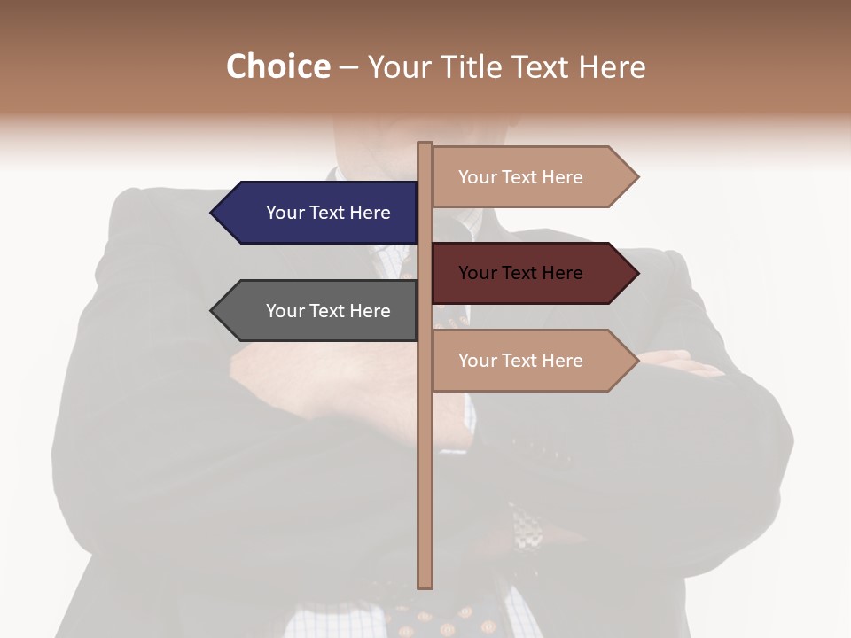 Blocking Displease Emotion PowerPoint Template