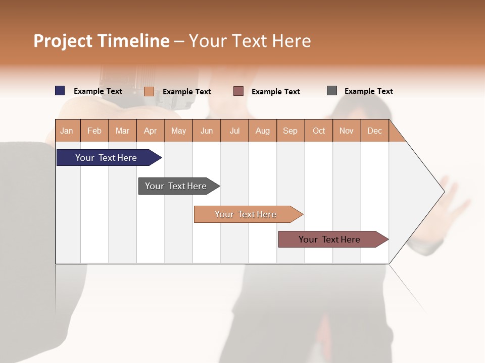 Crime Holding Stress PowerPoint Template