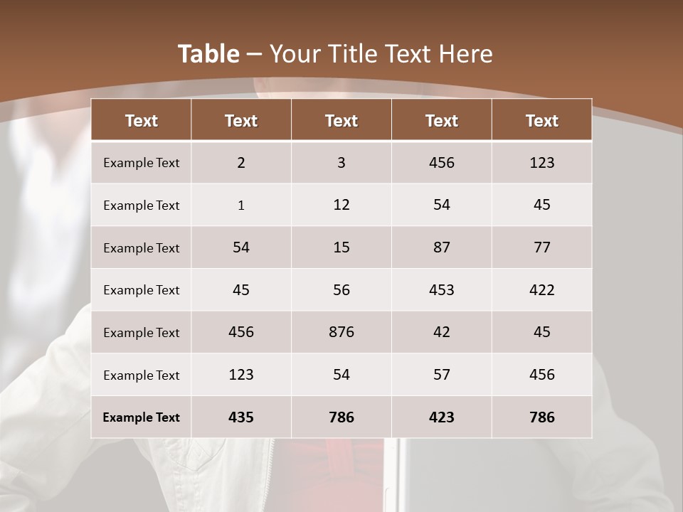 A Woman Holding A Laptop In Front Of A Group Of People PowerPoint Template