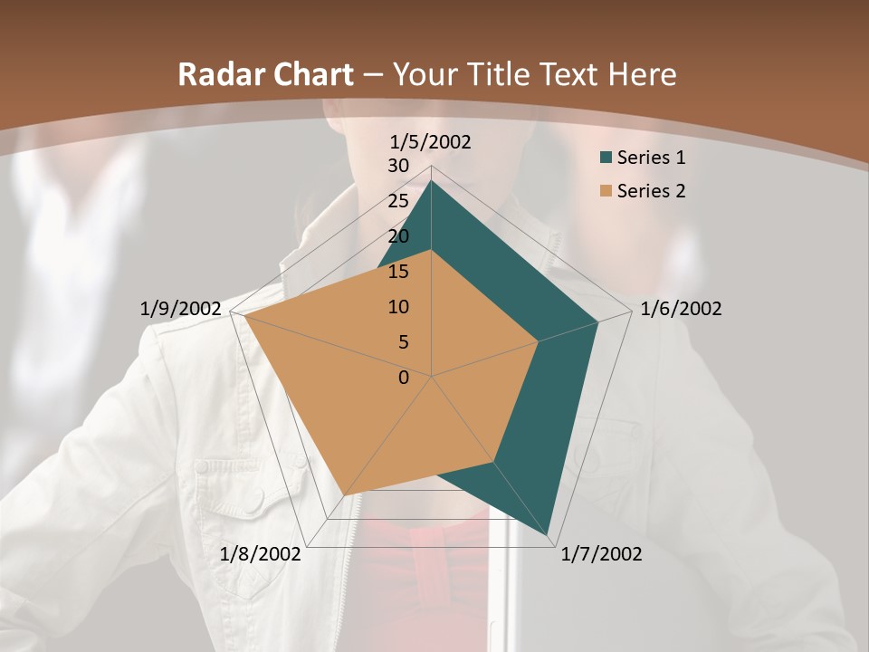 A Woman Holding A Laptop In Front Of A Group Of People PowerPoint Template