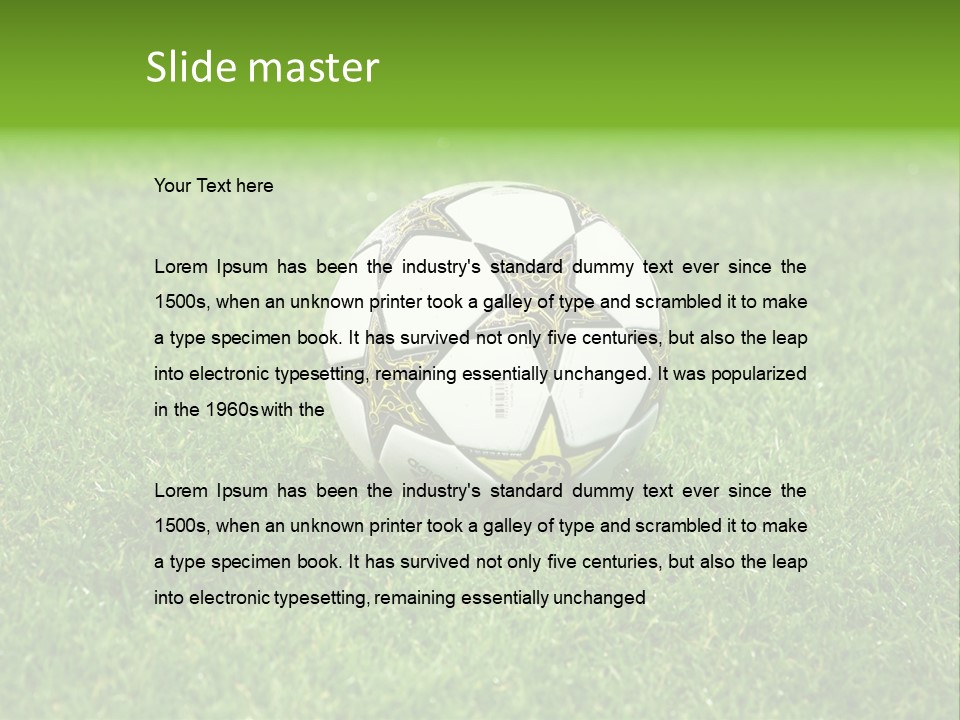 Summer Human Team PowerPoint Template