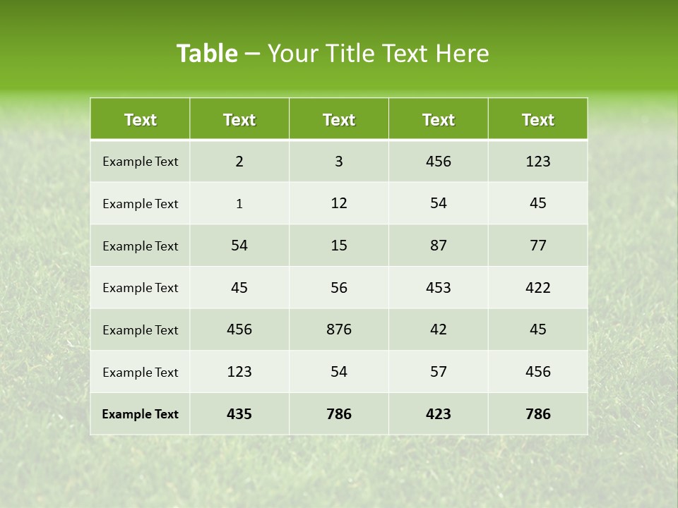 Summer Human Team PowerPoint Template