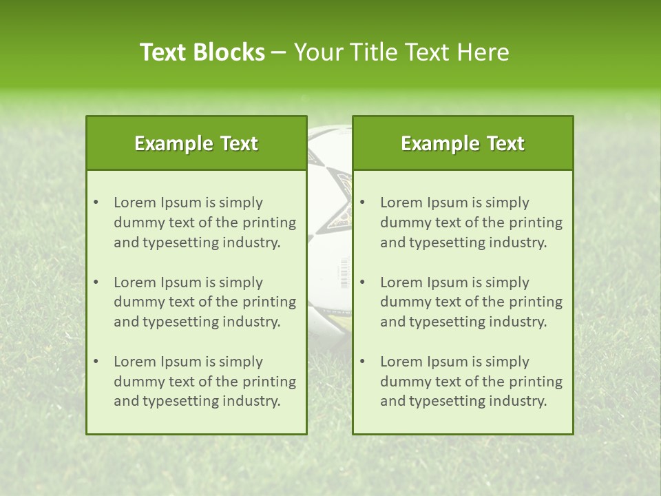 Summer Human Team PowerPoint Template